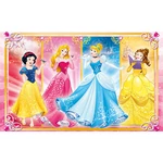 Kép 2/3 - Disney Hercegnők Supercolor 2 az 1-ben puzzle 2×60 db-os – Clementoni