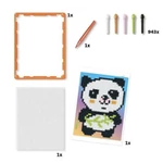 Kép 3/3 - Quercetti: Pixel Art Panda pötyi