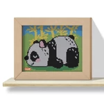 Kép 2/2 - Quercetti: Pixel Art 4 Kawaii Panda pötyi