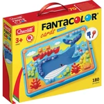 Kép 3/3 - Quercetti: Fanta Color Cards Állatok kreatív pötyi játékszett