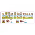 Kép 2/3 - Eichhorn: Farmos fűzős fa játék 13 db-os – Simba Toys