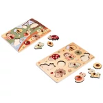 Kép 2/2 - Eichhorn: Fa állatos fogantyús puzzle többféle változatban 1 db – Simba Toys