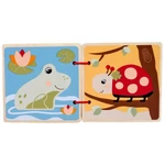 Kép 3/5 - Eichhorn: Állatos fa képeskönyv - Simba Toys