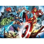Kép 2/3 - Bosszúállók 2 az 1-ben 150 db-os maxi puzzle és színező 70×50 cm – Lisciani