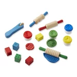 Kép 2/2 - Gyurmaformázó készlet fa dobozban – Melissa &amp; Doug