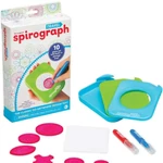 Kép 2/4 - Spirograph: Utazó spirográf tárolóval kompakt méretben 10 db-os szett