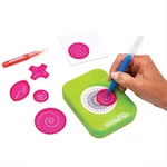 Kép 4/4 - Spirograph: Utazó spirográf tárolóval kompakt méretben 10 db-os szett