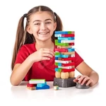 Kép 2/2 - Elektrónikus jenga időzítő funkcióval – Woodyland
