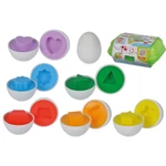 Kép 2/4 - ABC színes tojásos formaválogató 6 db tojással – Simba Toys