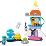 Kép 3/6 - LEGO® DUPLO® 3 az 1-ben űrsikló kaland (10422)