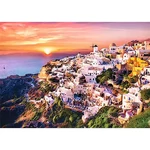 Kép 2/2 - Santorini naplemente 1000 db-os puzzle – Trefl