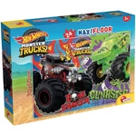 Kép 1/2 - Hot Wheels Monster trucks 24 db-os maxi padló puzzle 70×50 cm – Lisciani