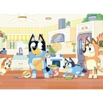 Kép 2/3 - Bluey 2 az 1-ben 60 db-os Eco puzzle és színező 70×50 cm – Lisciani