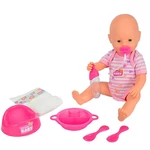 Kép 2/3 - New Born Baby Pisilős baba kiegészítőkkel 38 cm – Simba Toys