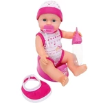 Kép 2/2 - New Born pisilős baba kiegészítőkkel – Simba Toys
