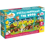 Kép 1/3 - Carotina baby: Az erdő panoráma puzzle 24 db-os – Lisciani