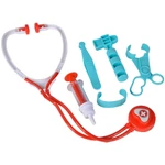Kép 4/4 - Doktor táska sztetoszkóppal kétféle változatban 7 db-os – Simba Toys