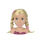 Kép 3/4 - Szőke fodrászolható babafej kiegészítőkkel – Simba Toys