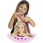 Kép 4/4 - Szőke fodrászolható babafej kiegészítőkkel – Simba Toys