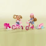 Kép 5/5 - Évi Love: Kerékpáros baba kutyussal kétféle változatban 1 db – Simba Toys