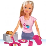Kép 2/4 - Steffi Love: Stefi baba reggeliző szettel – Simba Toys