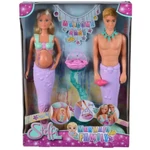 Kép 1/2 - Steffi Love: Sellő család játékszett – Simba Toys