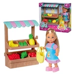 Kép 4/7 - Évi Love: Évi baba gyümölcs standdal játékszett – Simba Toys