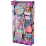 Kép 1/3 - Steffi Love baba bébi autóval – Simba Toys