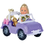 Kép 4/6 - Évi Love: Évi baba szafari játékszett állatokkal és autóval – Simba Toys