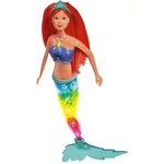 Kép 6/7 - Steffi Love: Sellő baba szivárványos világító uszonnyal 29 cm – Simba Toys