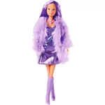 Kép 2/6 - Steffi Love: Fluffy divatbaba lila ruhában – Simba Toys