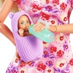 Kép 4/8 - Steffi Love: Steffi terhes baba bölcsővel és kiegészítőkkel – Simba Toys