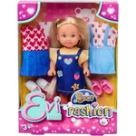 Kép 1/3 - Evi Love: Fashion öltöztetős baba szett – Simba Toys