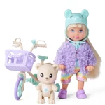 Kép 2/3 - Evi Love: Teddy Bike – Kerékpáros játékszett - Simba Toys