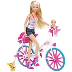Kép 2/2 - Steffi Love: Kerékpár túra babával és kiegészítőkkel – Simba Toys