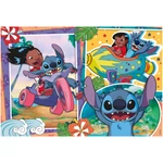 Kép 2/3 - Stitch 2 az 1-ben 250 db-os puzzle és színező 50×35 cm – Lisciani