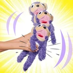 Kép 5/7 - ScreamerZ: Sikítozó majom plüssfigura 30 cm – Simba Toys