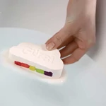Kép 2/5 - Glibbi Boom: felhő formájú fürdőbomba szivárvány színekkel – Simba toys