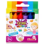 Kép 1/5 - Glibbi Vízi zsírkréta 6 db-os szett – Simba Toys