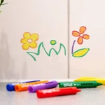 Kép 4/5 - Glibbi Vízi zsírkréta 6 db-os szett – Simba Toys