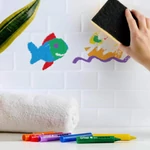 Kép 5/5 - Glibbi Vízi zsírkréta 6 db-os szett – Simba Toys