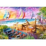 Kép 2/2 - Vitorlások a vízen 1000 db-os puzzle – Trefl
