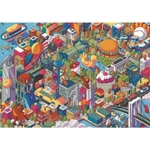 Kép 2/2 - Imaginary Cities: New York UFT 1000 db-os puzzle – Trefl