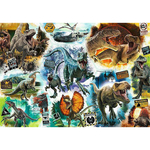 Kép 2/2 - Jurassic World: A dínók nyomában 1000 db-os puzzle – Trefl