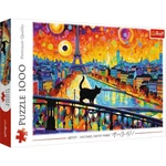 Kép 1/2 - Egy cica Párizsban 1000 db-os HQ puzzle kirakó – Trefl