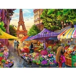 Kép 2/2 - Virágbolt Párizsban 1000 db-os prémium puzzle – Trefl