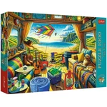 Kép 1/2 - Lakóautós élet prémium plusz 1000 db-os puzzle – Trefl