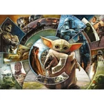 Kép 2/2 - Star Wars Grogu utazása 1000 db-os puzzle – Trefl