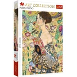 Kép 1/2 - Gustav Klimt: A hölgy legyezővel 1000 db-os puzzle – Trefl