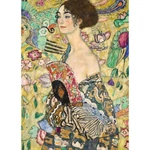 Kép 2/2 - Gustav Klimt: A hölgy legyezővel 1000 db-os puzzle – Trefl